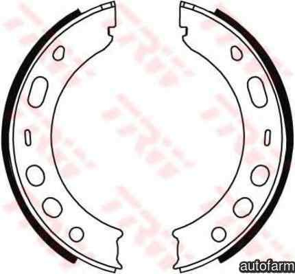 Set saboti frana frana de mana PORSCHE 911 997 TRW GS8706