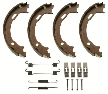 Set saboti frana, frana de mana puntea spate (GS8475 TRW) CHRYSLER,DODGE,LANCIA,MERCEDES-BENZ 300, 300C|300C|CHARGER|M-CLASS|PACIFICA|THEMA