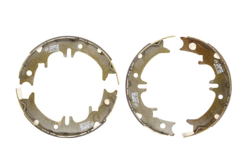 Set saboti frana, frana de mana Sabot frana LEXUS GS IS I IS II IS SPORTCROSS LS RX SC TOYOTA ALPHARD I ALTEZZA ALTEZZA GITA ARISTO AVENSIS VERSO CELSIOR CROWN GRANVIA HARRIER 1.8-4.6 12.89- ABE C02077ABE
