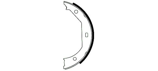 Set saboti frana, frana de mana TEXTAR 91049300 pentru BMW 3 (F30, F80) 2011 2012 2013 2014 2015 2016 2017 2018
