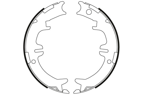 Set saboti frana frana de mana # Toyota Venza 2008 2009 2010 2011 2012 2013 2014 2015 2016 2017 2018 2019 2020 2021 2022 2023 2024 2025 # GS8446 # TRW
