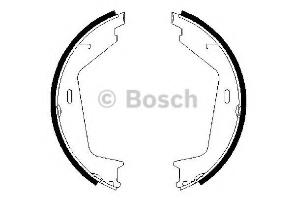 Set saboti frana, frana de mana VOLVO XC70 II (200