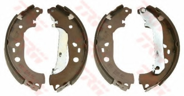 Set saboti frana GS8736 TRW pentru Ford Focus