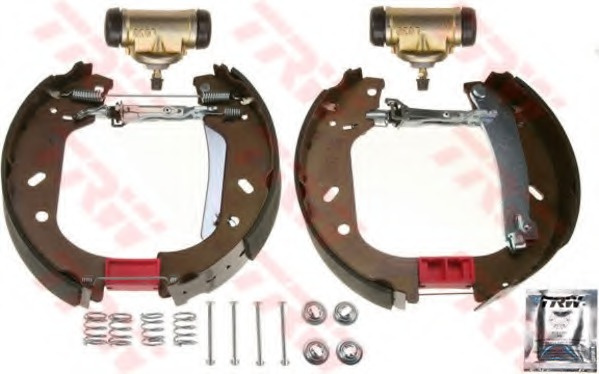 Set saboti frana GSK1224 TRW pentru Peugeot 806 Fi