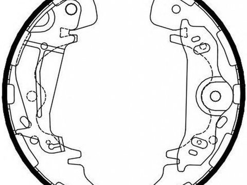 Set saboti frana HYUNDAI H-1 STAREX FERODO FSB4085