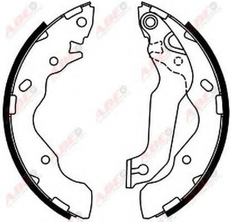 Set saboti frana HYUNDAI MATRIX FC ABE C00508ABE