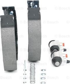 Set saboti frana LANCIA YPSILON (843_), Hatchback, 10.2003 - 12.2011 BOSCH 0 204 114 658
