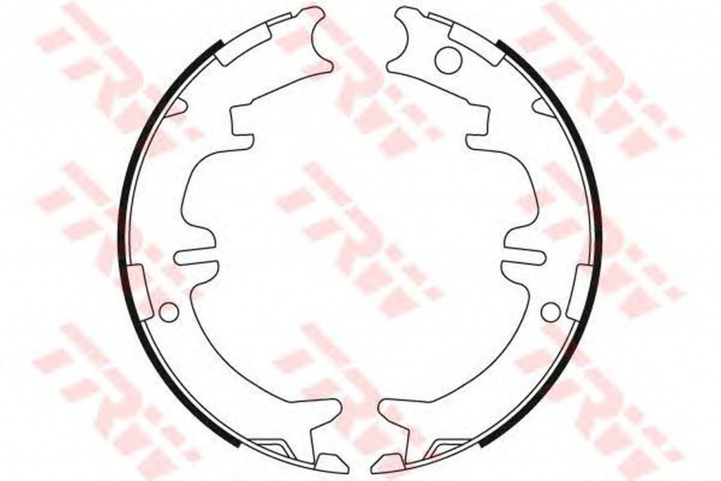 Set saboti frana LEXUS GS GRS19 UZS19 URS19 GWS19 TRW GS8446