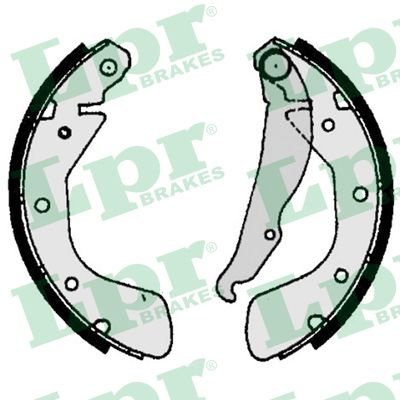 Set saboti frana LPR 06800 model OPEL VECTRA A hatchback (J89) 1988 1989 1990 1991 1992 1993 1994 1995