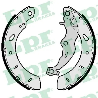 Set saboti frana LPR FORD TRANSIT COURIER B460 Autoutilitară/limuzină spațioasă 2014-2023 - 01132