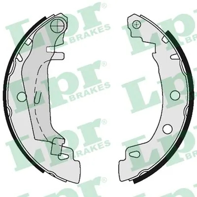 Set saboti frana LPR RENAULT MEGANE III hatchback (BZ0/1_, B3_) 2008-2015 - 08750
