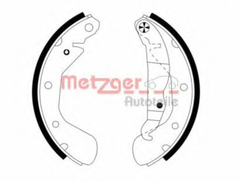 Set saboti frana MG 564 METZGER pentru Opel Vectra Daewoo Espero Daewoo Cielo Daewoo Nexia Opel Astra Daewoo Nubira Daewoo Lanos