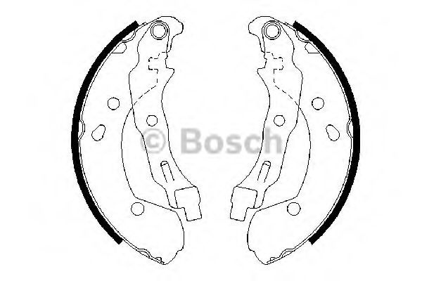 Set saboti frana NISSAN NOTE (E11) (2006