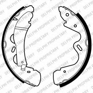 Set saboti frana NISSAN TERRANO   (WD21) (1986 - 1996) QWP WBS275