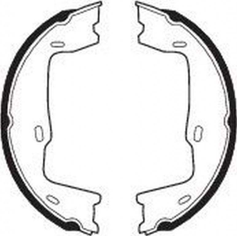 Set saboti frana OPEL ASTRA F combi 51 52 FERODO F