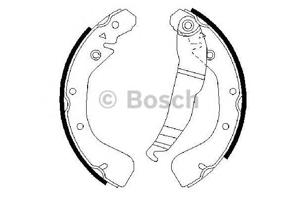 Set saboti frana OPEL ASTRA G combi (F35_) - Cod intern: W20277648 - LIVRARE DIN STOC in 24 ore!!!