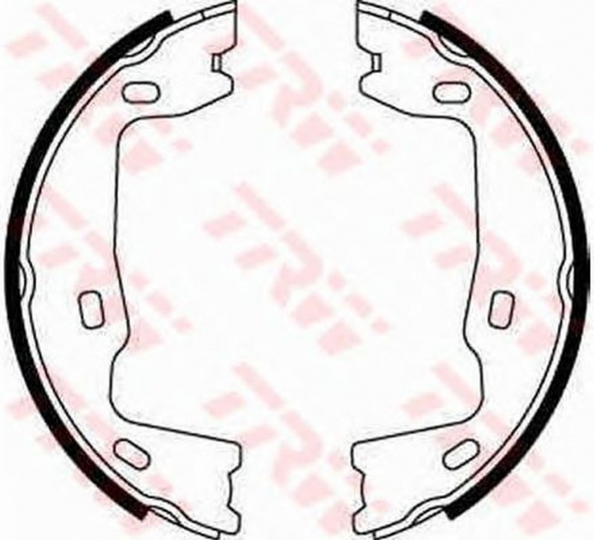 Set saboti frana OPEL ASTRA G combi F35 TRW GS8223