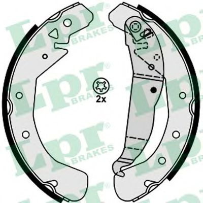Set saboti frana OPEL ASTRA G Delvan (F70) (1999 -