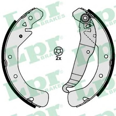 Set saboti frana OPEL ASTRA G hatchback (F48_, F08_) (1998 - 2009) LPR 07200