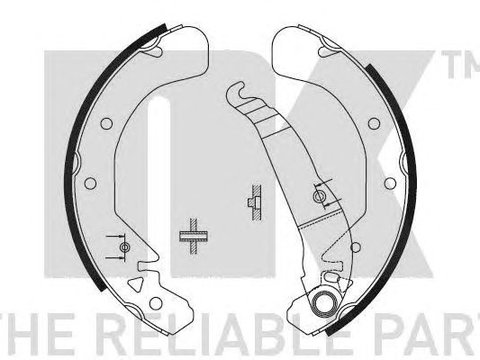 Set saboti frana OPEL COMBO (71_) - Cod intern: W20098476 - LIVRARE DIN STOC in 24 ore!!!