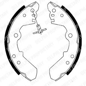 Set saboti frana OPEL FRONTERA A Sport (5_SUD2) (1