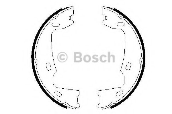 Set saboti frana OPEL VECTRA B hatchback (38_) (1995 - 2003) MTR 12160708
