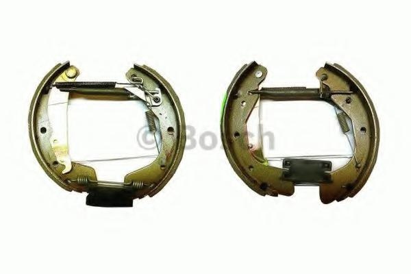 Set saboti frana OPEL VITA B (73_, 78_, 79_), OPEL ASTRA F (56_, 57_), OPEL ASTRA F hatchback (53_, 54_, 58_, 59_) - BOSCH 0 204 114 581