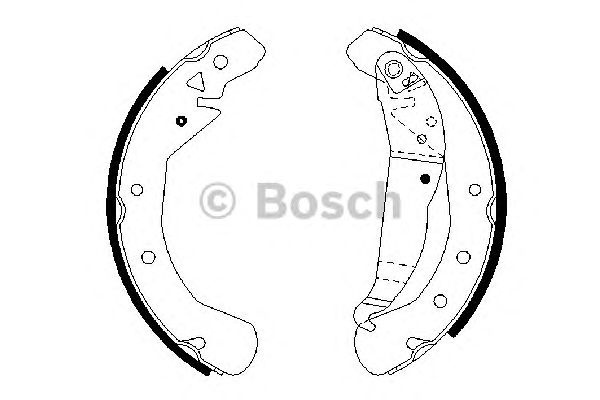Set saboti frana OPEL ZAFIRA A (F75_) - Cod intern: W20277667 - LIVRARE DIN STOC in 24 ore!!!