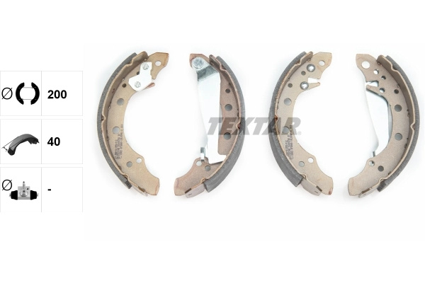 Set saboti frana pentru VW (SVW) SANTANA