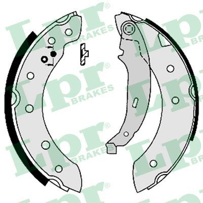 Set saboti frana # Peugeot 206 1998 1999 2000 2001