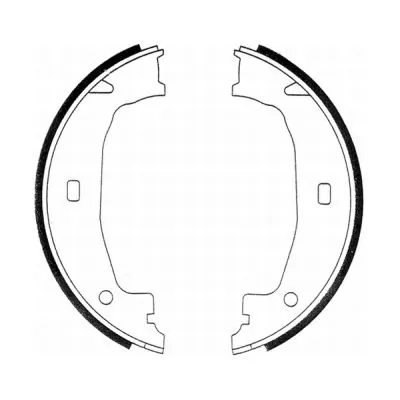Set saboti frana puntea spate ABE BMW 3 Touring (E91) 2005-2012 - CRB004ABE