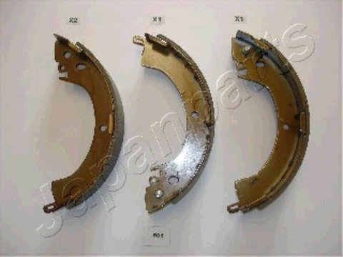 Set saboti frana puntea spate (GF501AF JAPANPARTS) MITSUBISHI