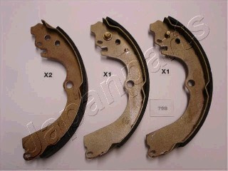 Set saboti frana puntea spate (GF798AF JAPANPARTS) SUBARU