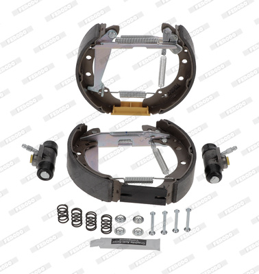 Set saboti frana # puntea spate Seat Ibiza 2009 2010 2011 2012 2013 2014 2015 2016 2017 2018 2019 2020 2021 2022 2023 2024 2025 # FMK215 # FERODO
