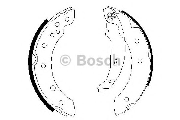 Set saboti frana RENAULT CLIO Grandtour IV - Cod i
