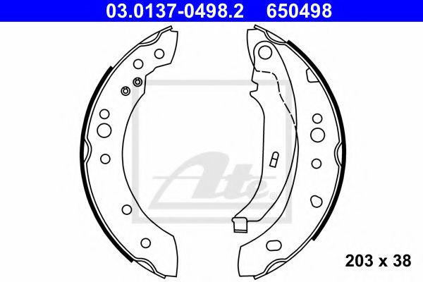 Set saboti frana RENAULT TWINGO II (CN0) (2007 - 2