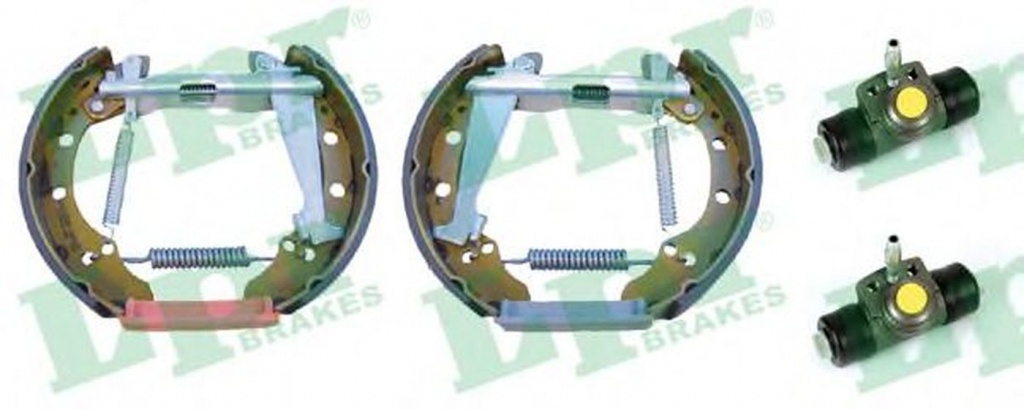 Set saboti frana SEAT IBIZA V ST 6J8 6P8 LPR OEK326