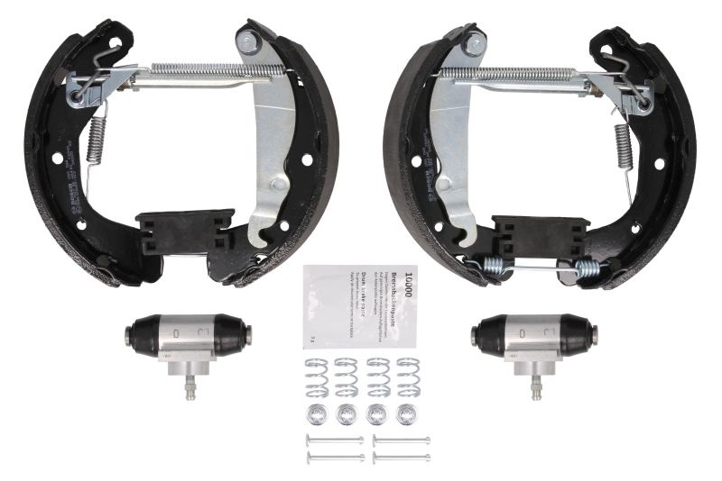 Set saboti frana Set tambur frana sabot cilindru arcuri se potrivește. OPEL CORSA C CORSA C-HATCHBACK TIGRA 1.0-1.8 09.00-06.12 OPEL CORSA C (X01), Hatchback, 09.2000 - 12.2009 BOSCH 0 204 114 630