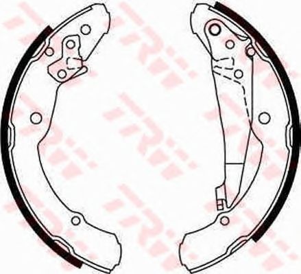 Set saboti frana SKODA OCTAVIA Combi (1U5) - Cod intern: W20014412 - LIVRARE DIN STOC in 24 ore!!!