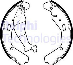 Set saboti frana spate se potrivește. OPEL AGILA SUZUKI IGNIS I IGNIS II WAGON R WAGON R 1.0-1.5 05.00- OPEL AGILA (A) (H00), Hatchback, 09.2000 - 12.2007 Delphi LS1990