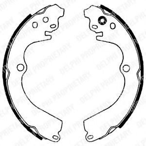 Set saboti frana SUBARU LEGACY IV (BL, BP) (2003 -