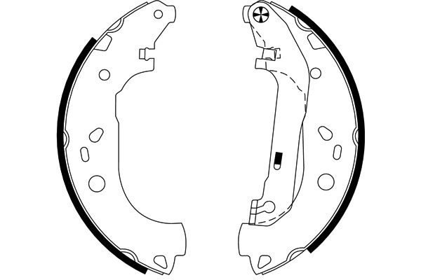 Set saboti frana TEXTAR 91061400 pentru FORD TRANSIT CONNECT (P65_, P70_, P80_) 2002-2014