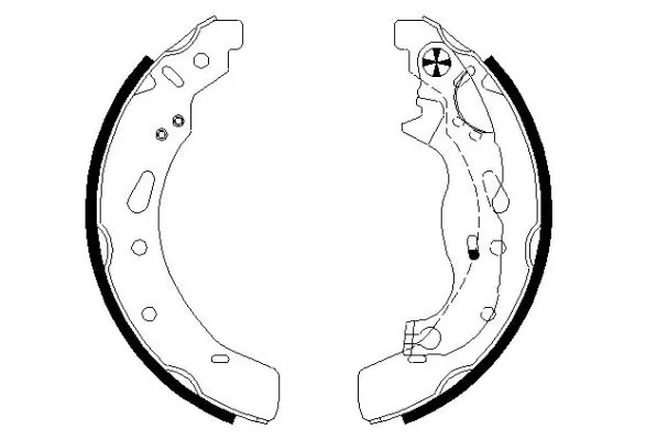 Set saboti frana Textar MAZDA 2 hatchback (DL, DJ) 2014-2025 - 91072100