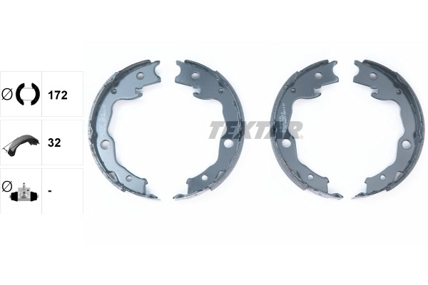 Set saboti frana Textar SUZUKI LANDY (SC25) 2007-2