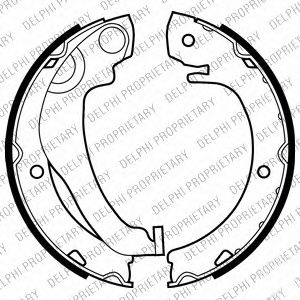 Set saboti frana TOYOTA COROLLA Verso (ZER_, ZZE12_, R1_) (2004 - 2009) QWP WBS157