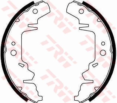 Set saboti frana TRW GS8643 la KIA CARNIVAL II (GQ) 1999 2000 2001 2002 2003 2004 2005 2006 2007