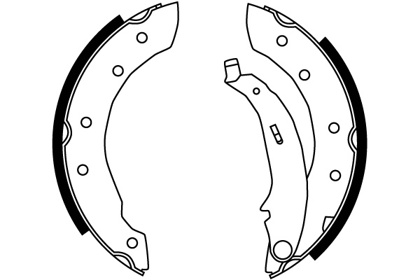 Set saboti frana TRW PEUGEOT 306 (7B, N3, N5) 1993