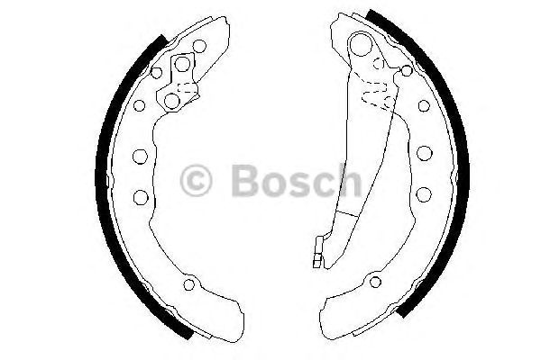 Set saboti frana VOLKSWAGEN CADDY IV combi (Saab, SAJ) - Cod intern: W20159340 - LIVRARE DIN STOC in 24 ore!!!