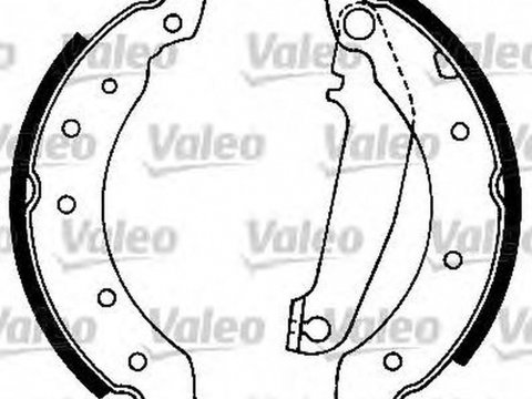 Set saboti frana VOLVO 460 L 464 VALEO 562083