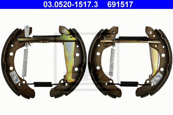 Set saboti frana VW FOX (5Z1, 5Z3) (2003 - 2016) A